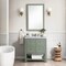 James Martin Vanities Breckenridge 30in Single Vanity, Smokey Celadon w/ 3 CM Carrara Marble Top 330-V30-SC-3CAR - alternate 5